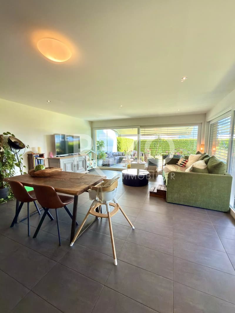 Superbe appartement de 3,5p avec grande terrasse, jardin et vue panoramique. SAVIÈSE, VS (3)
