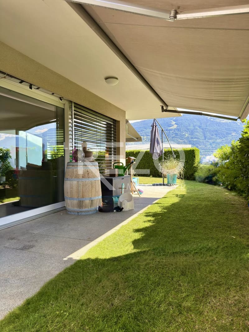 Superbe appartement de 3,5p avec grande terrasse, jardin et vue panoramique. SAVIÈSE, VS (7)