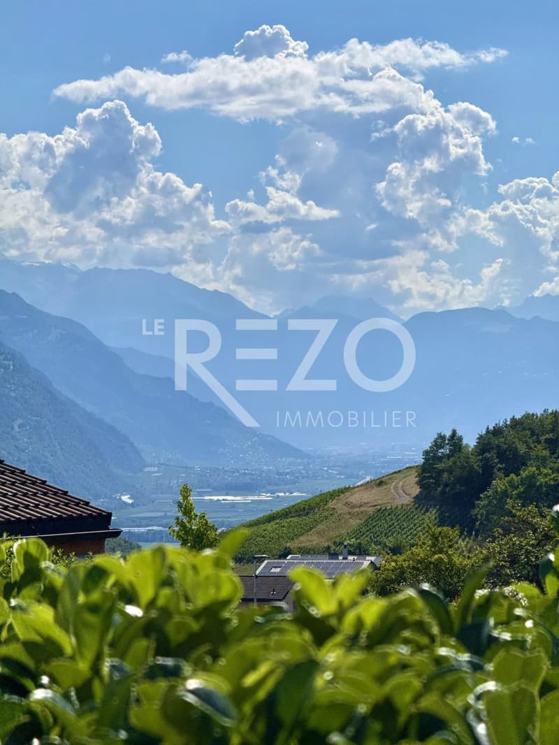 Superbe appartement de 3,5p avec grande terrasse, jardin et vue panoramique. SAVIÈSE, VS (2)