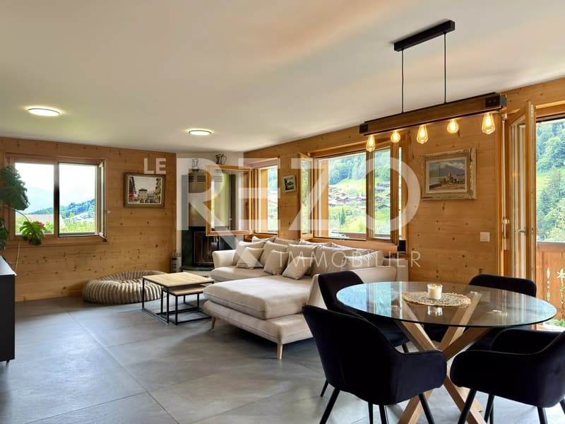 Appartement de 4,5 pièces avec grand balcon et vue panoramique. Troistorrents, VS (7)