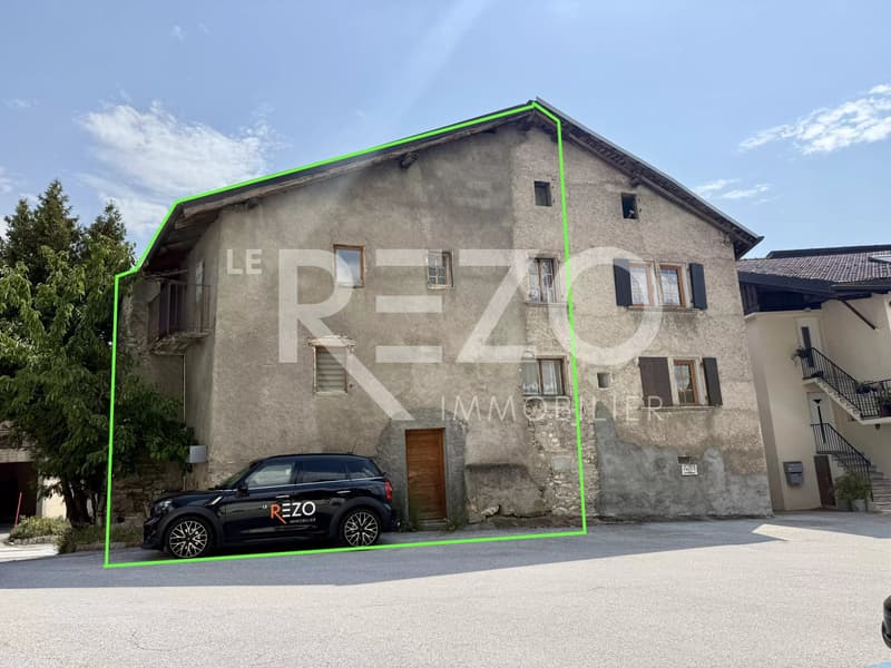 Maison de village mitoyenne à rénover. SAVIÈSE, VS. (2)