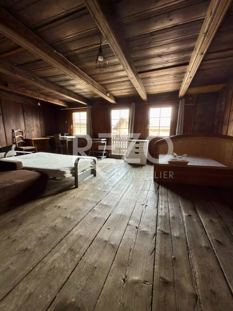 Maison de village mitoyenne à rénover. SAVIÈSE, VS. (11)