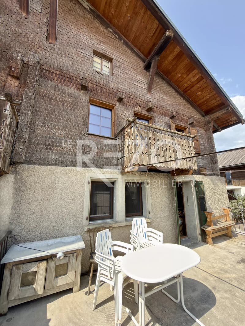 Maison de village mitoyenne à rénover. SAVIÈSE, VS. (7)