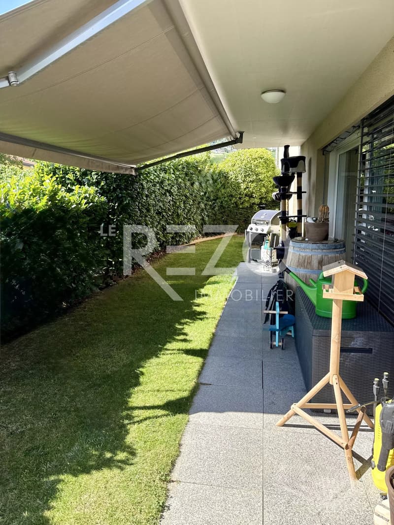 Superbe appartement de 3,5 pièces avec grande terrasse, jardin et vue panoramique. SAVIÈSE, VS (6)