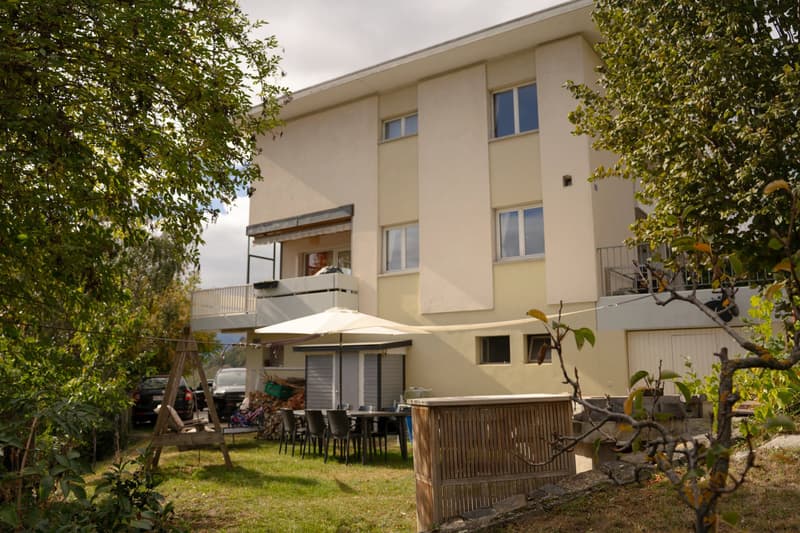 Maison 5,5 pièces jumelée avec grand jardin. Grimisuat, VS (1)