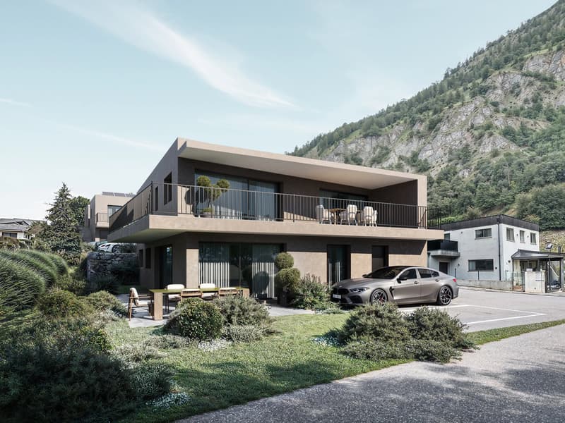 RÉSIDENCE LADARAÏ à Riddes, superbe 3.5 pièces neuf au rez-de-chaussée avec terrasse de 30 m² ! (1)