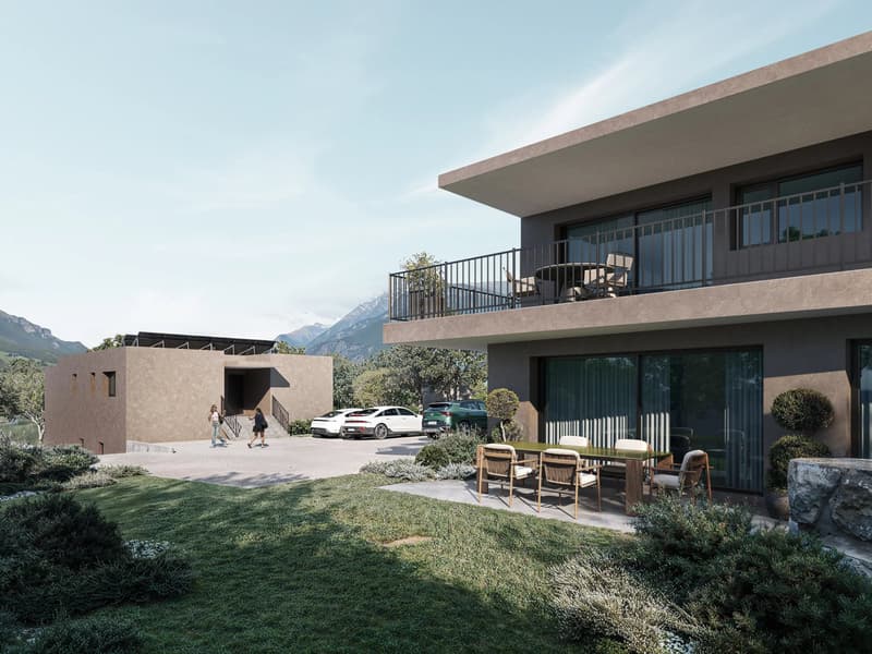 RÉSIDENCE LADARAÏ à Riddes, superbe 3.5 pièces neuf au rez-de-chaussée avec terrasse de 30 m² ! (3)