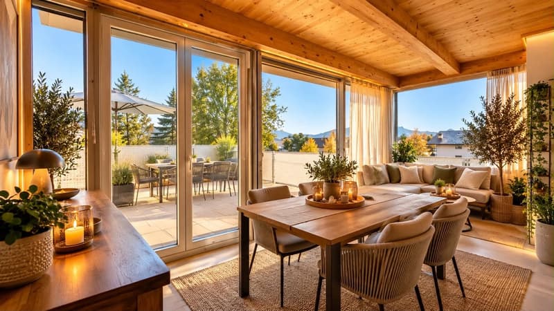 ATTIQUE 5.5 PCES D'EXCEPTION AVEC VUE PANORAMIQUE SUR LES ALPES (2)