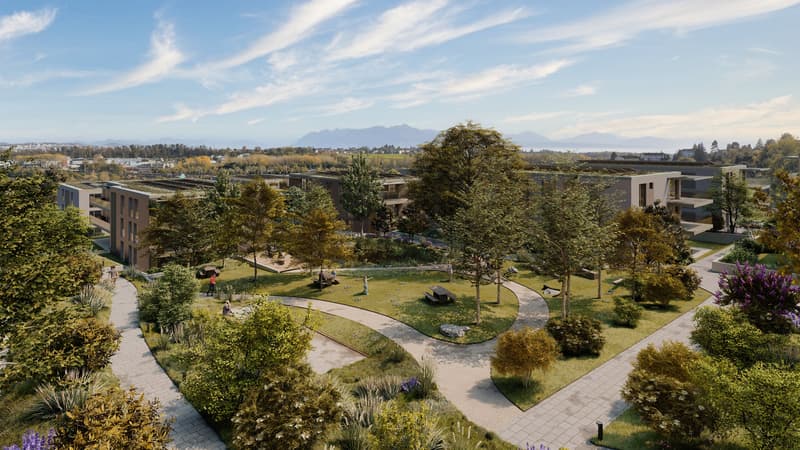 Superbe 3,5 pièces neuf avec terrasse et jardin disponible de suite ! (8)