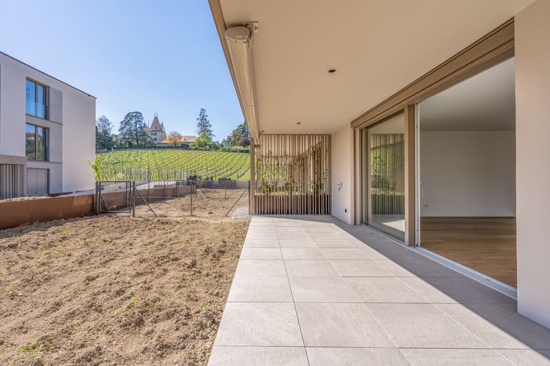 Magnifique rez-de-jardin de 3,5 pièces (7)
