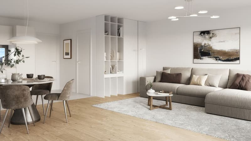Idéal investisseur : Lot exclusif de 3 appartements neufs en PPE (2)