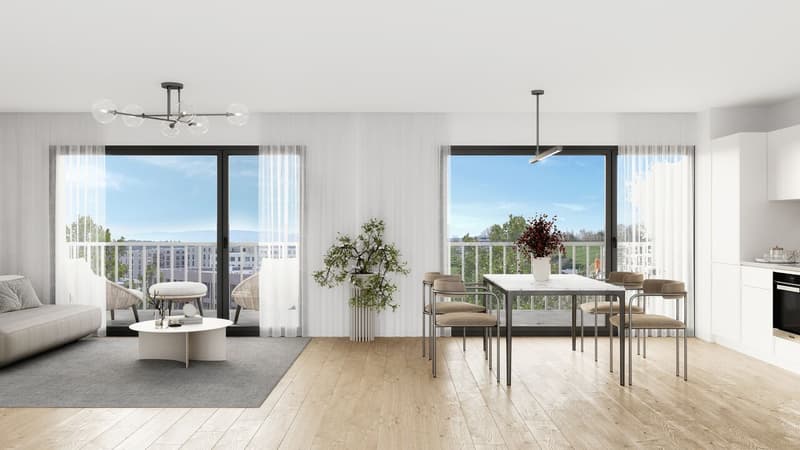 Idéal investisseur : Lot exclusif de 3 appartements neufs en PPE (5)