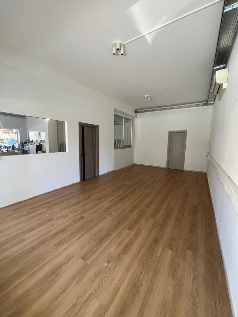 Luganese centrale locale commerciale con vetrine (2)