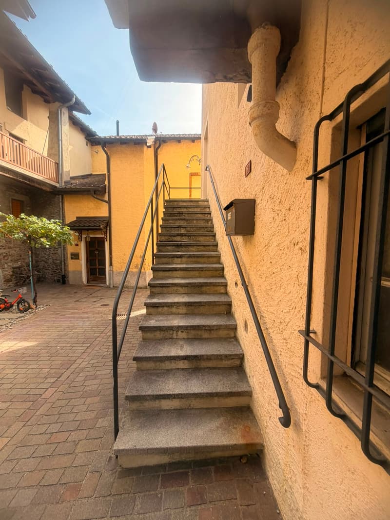 Appartamento con terrazzo a Bioggio (2)