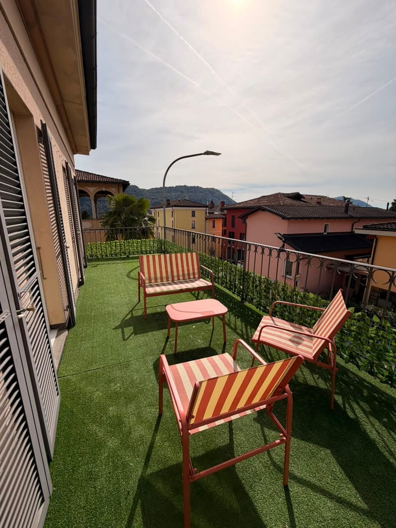 Appartamento con terrazzo a Bioggio (13)