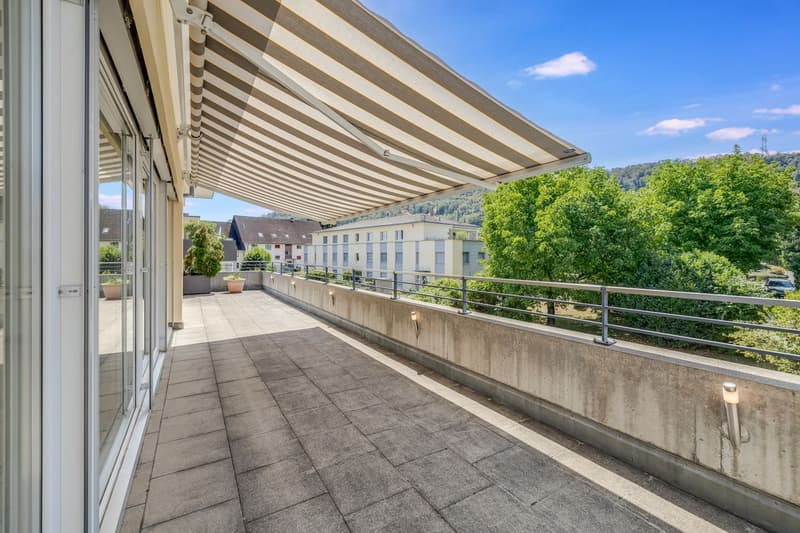 Helle Attikawohnung mit Aussicht und grosser Terrasse (2)