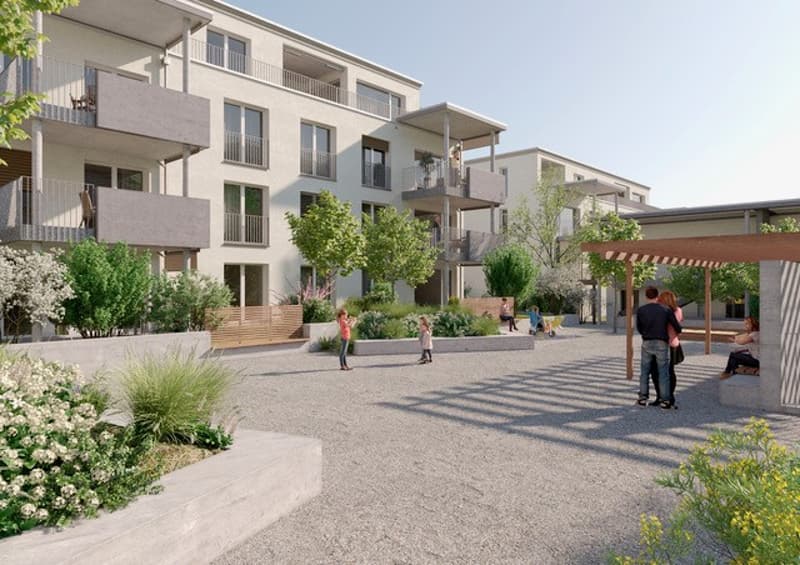 Neubau mit Innenhof an zentraler Lage (2)