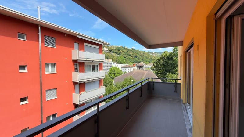 FINO A 3 MESI GRATUITI - 3.5 Locali a Lugano con piscina (9)