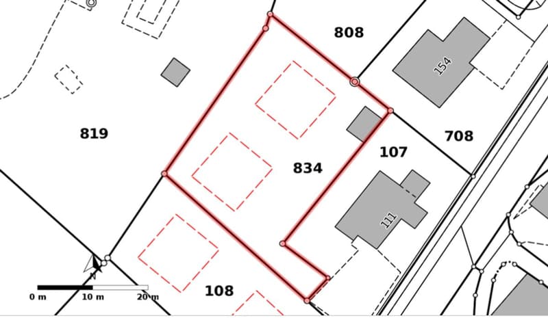 Zwei Nachbarparzellen - 1912 m² Bauland (2)