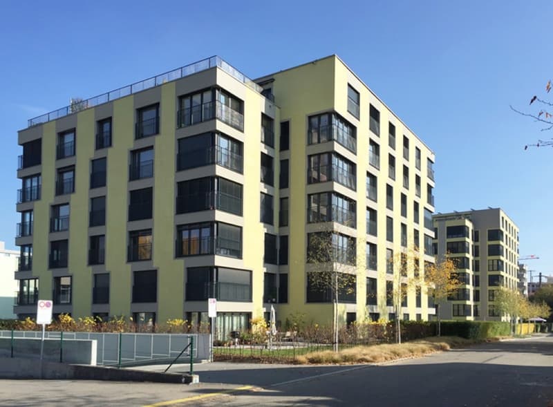 Moderne und grosszügige 1.5-Zimmerwohnung im EG mit Wintergarten (1)