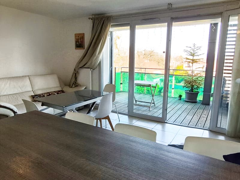 Superbe appartement T4 avec terrasse et vue Mont-Blanc Proche frontière (12)