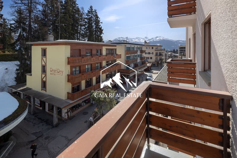 3.5 pièces en plein centre de Crans Montana avec vue et garage (11)