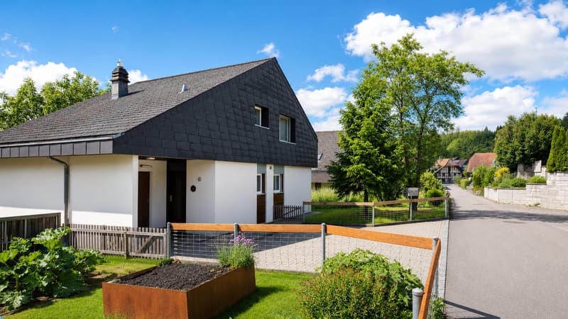 Safnern: 5.5-Zi.-Einfamilienhaus mit Garten - ruhig & gepflegt (1)