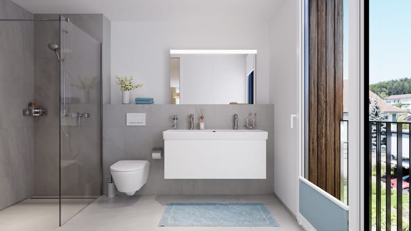 4.5-Zi.-Neubauwohnung mit Weitblick & 15 m² Balkon, Orpund (8)