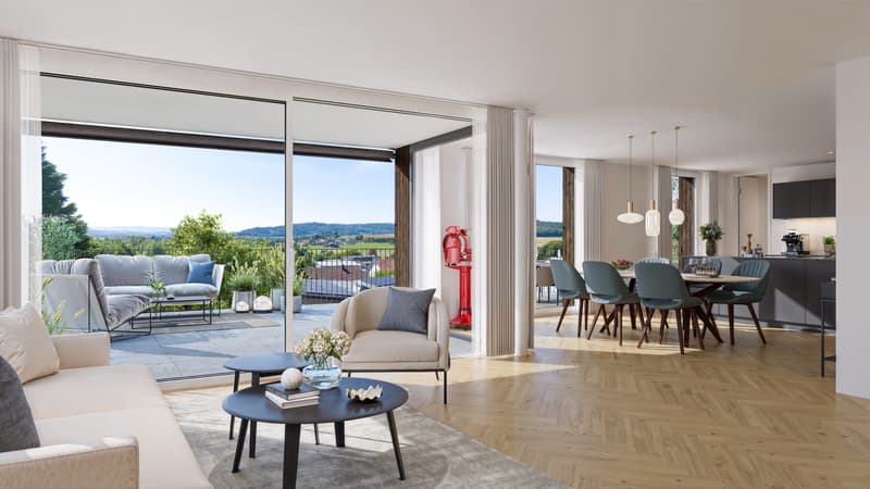 4.5-Zimmer-Wohnung mit Abendsonne in Orpund kaufen (3)