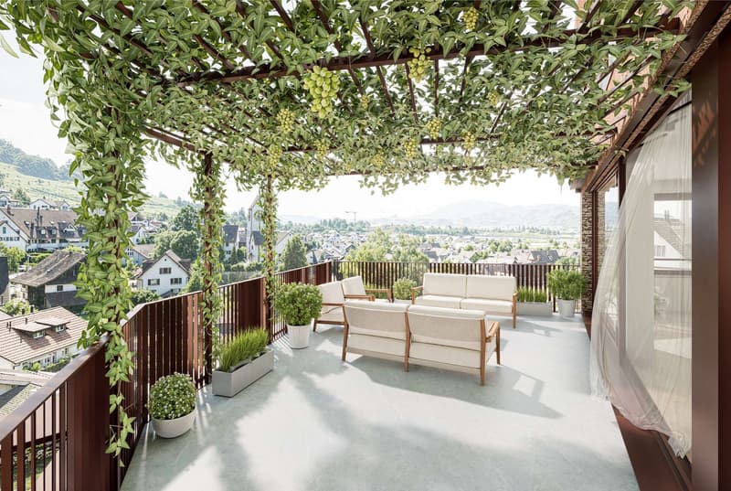 Aussicht Balkon