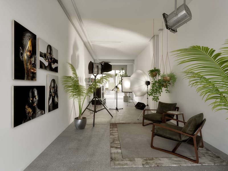 Studio mit Teeküche