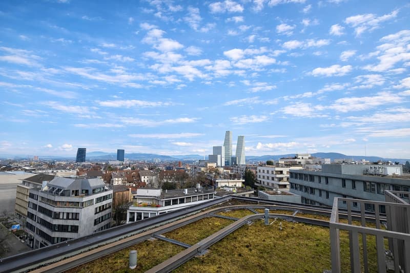 Aussicht Dachterrasse