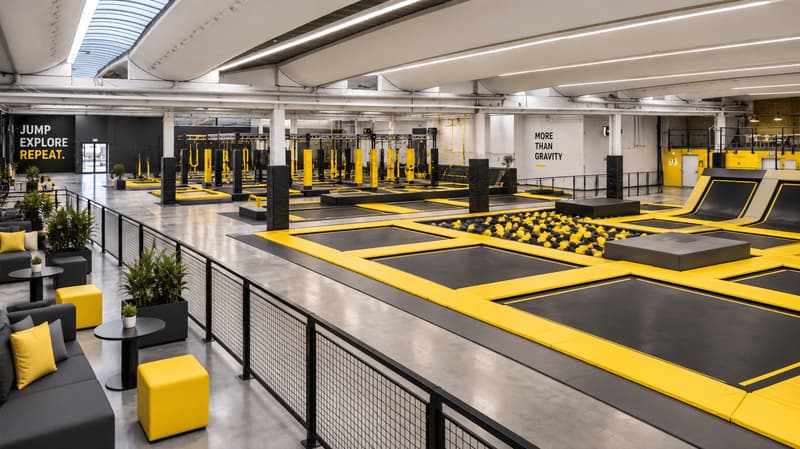 Idee: Indoor-Spielanlage