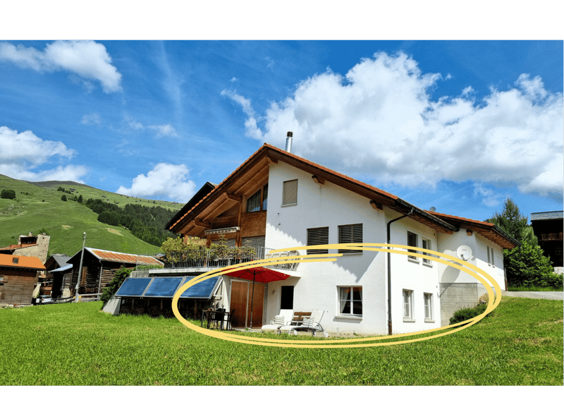 Moderne 3.5-Zimmer-Wohnung mit unverbaubarer Aussicht und sonnigem Sitzplatz (2)