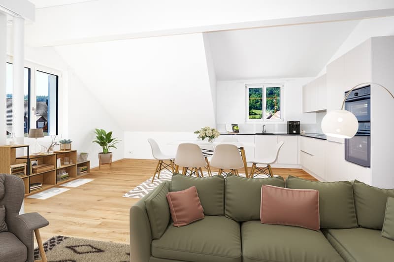 Moderne Dachwohnung (3)