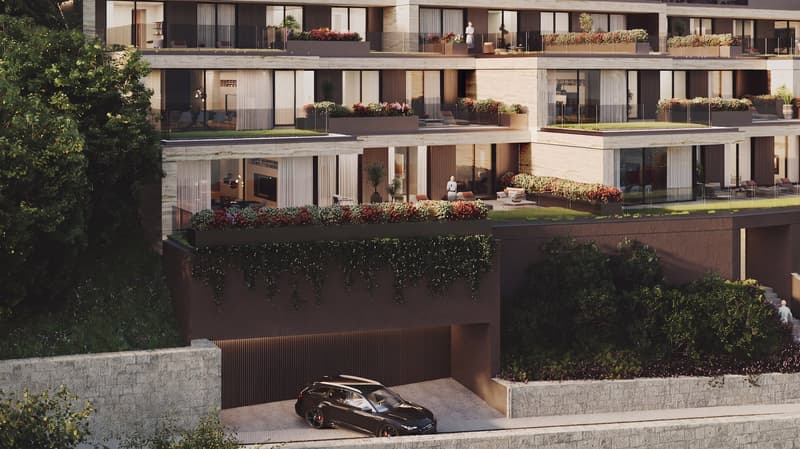 Appartamento 3.5 Locali con Giardino e Terrazzo – Residenza Foresta, Lugano (13)
