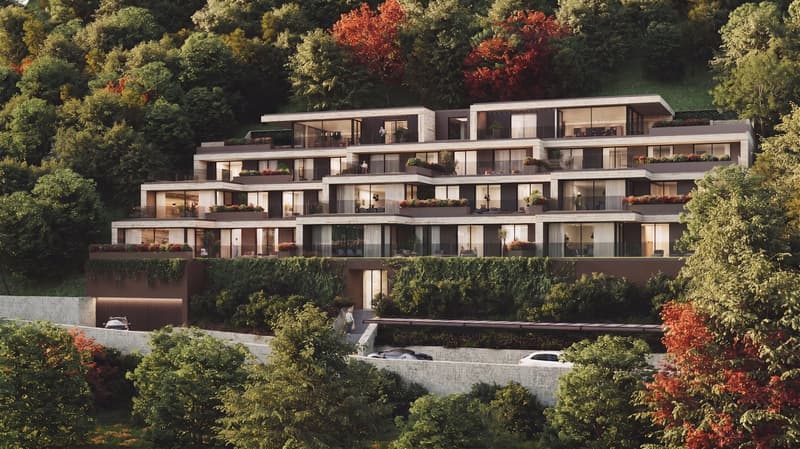 Appartamento 3.5 Locali con Giardino e Terrazzo – Residenza Foresta, Lugano (12)