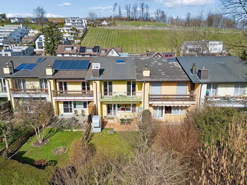 Casa a schiera curata con giardino a Wilen bei Wollerau (25)