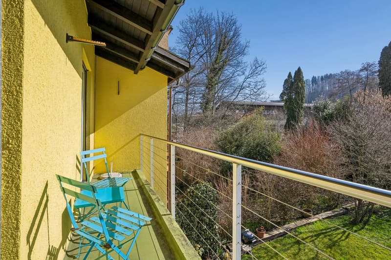 Casa a schiera curata con giardino a Wilen bei Wollerau (23)
