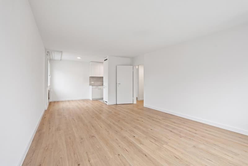 Wohn-und Esszimmer renoviert