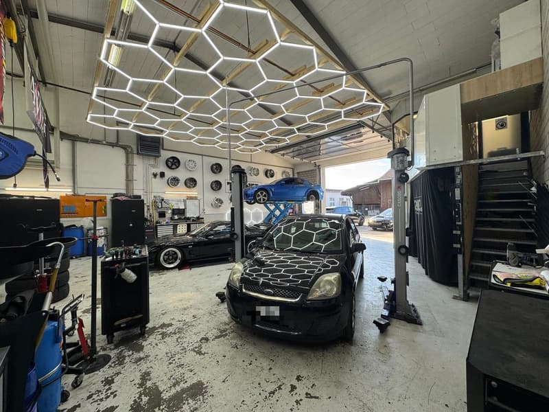 GROSSZÜGIGE GEWERBEFLÄCHE GEEIGNET FÜR AUTOWERKSTATT (5)