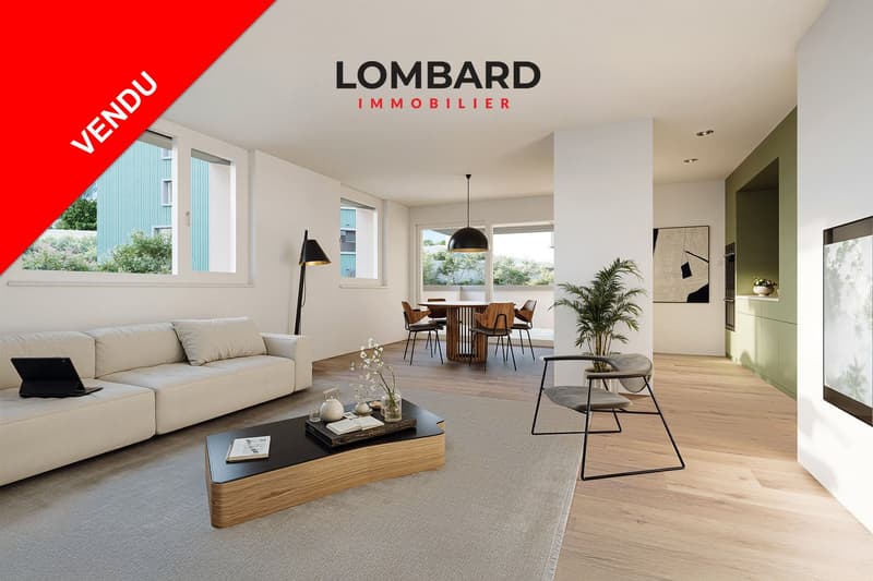 ***VENDU*** Appartement de 2.5 pièces au rez-de-chaussée (1)