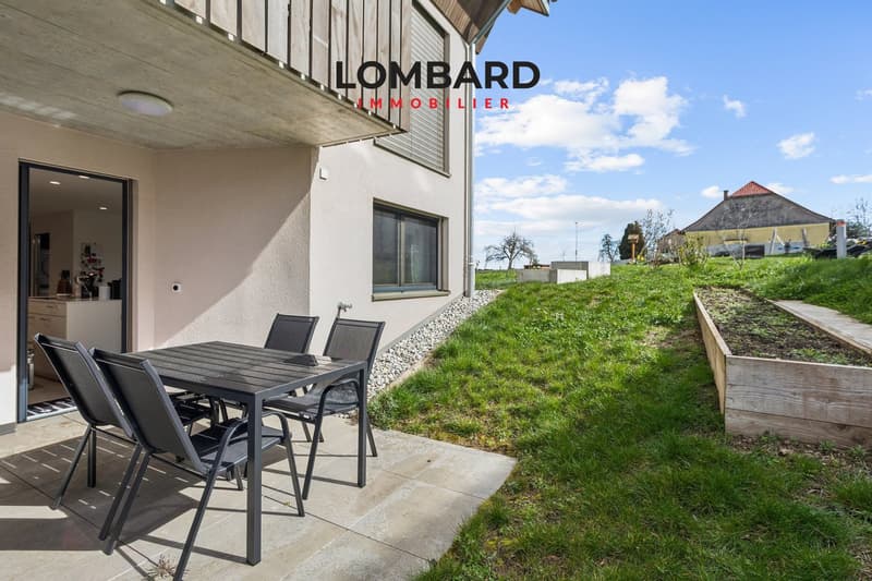 ***RÉSERVÉ*** Spacieux appartement de 2.5 pièces en rez-de-jardin (6)