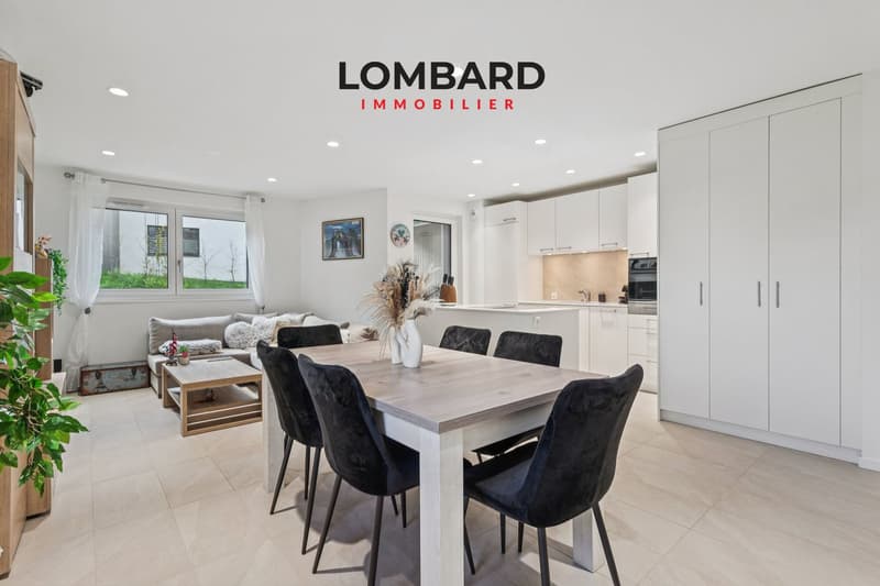***RÉSERVÉ*** Spacieux appartement de 2.5 pièces en rez-de-jardin (2)