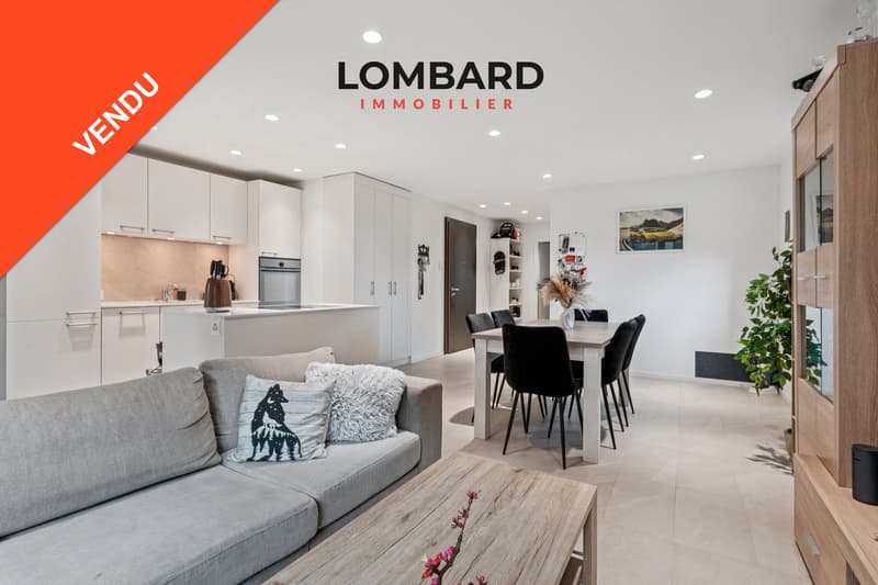 ***VENDU*** Spacieux appartement de 2.5 pièces en rez-de-jardin (1)