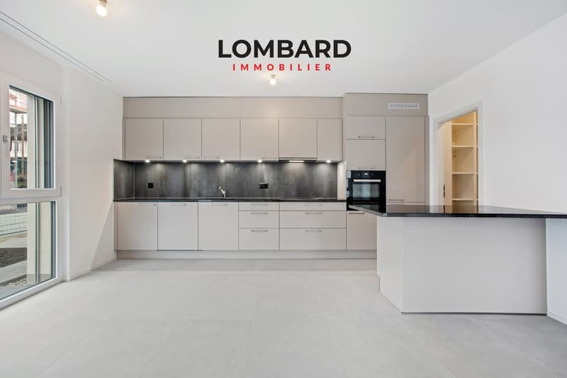 Appartement neuf de 4.5 pièces avec jardin (2)