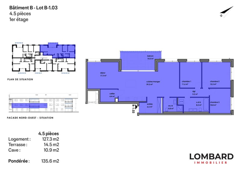 Appartement neuf de 4.5 pièces au 1er étage (5)