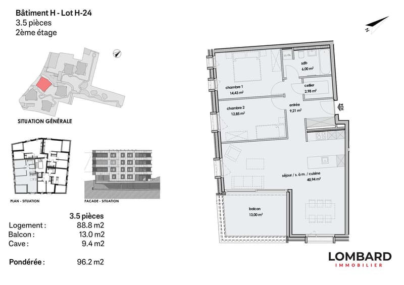 Appartement de 3.5 pièces au 2ème étage (6)