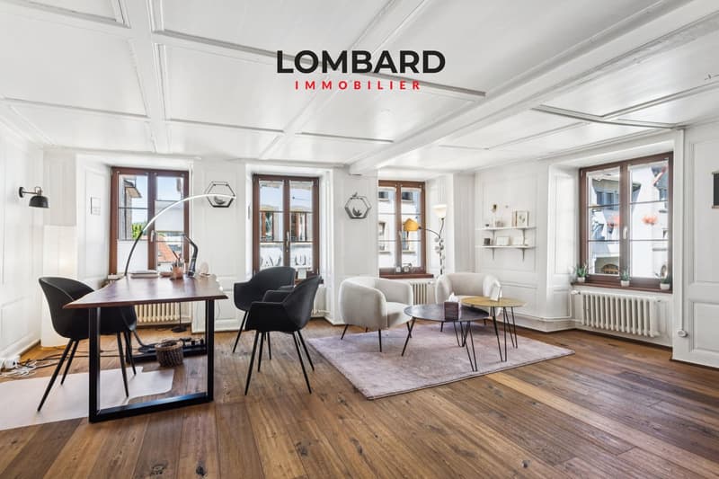 Magnifique duplex de 5.5 pièces au cœur d’Estavayer-le-Lac (1)