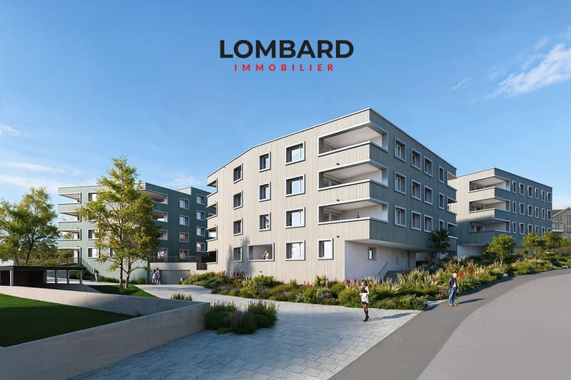 Appartement de 3.5 pièces en rez-de-jardin (1)
